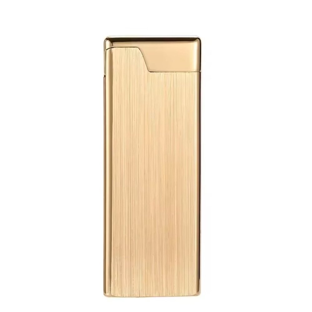 ZORRO Pure Copper Ultra-thin Inflatable Lighter Open Flame Grinding Wheel Gadget